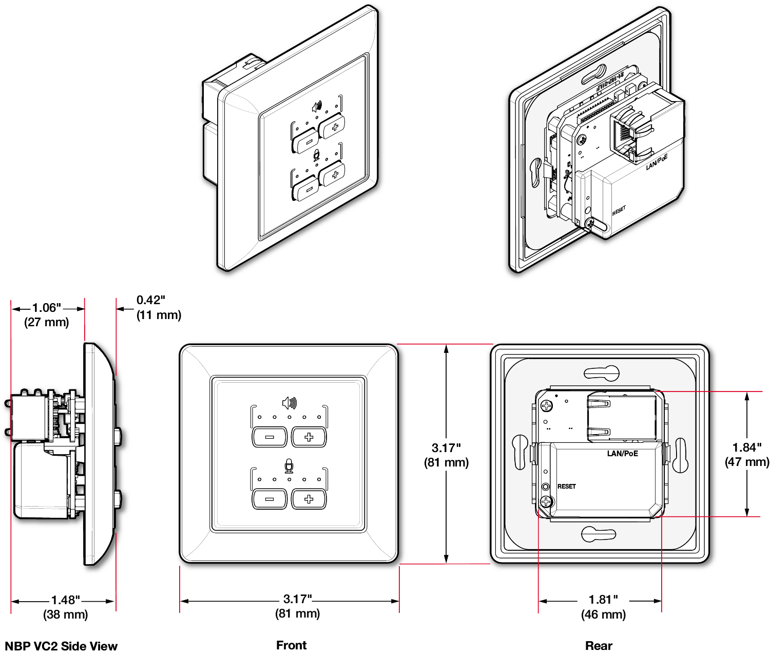 NBP VC2 EU dimensions diagram